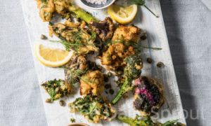 Root Veg Tempura with Buckwheat flour