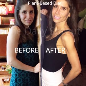 vegan before after the daily sprout