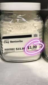 Bentonite Clay All Natural Dry Shampoo The Daily Sprout
